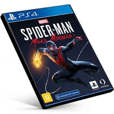 Spider Man Miles Morales Ps4 ou PS5 Mídia Digital LICENÇA PRIMÁRIA