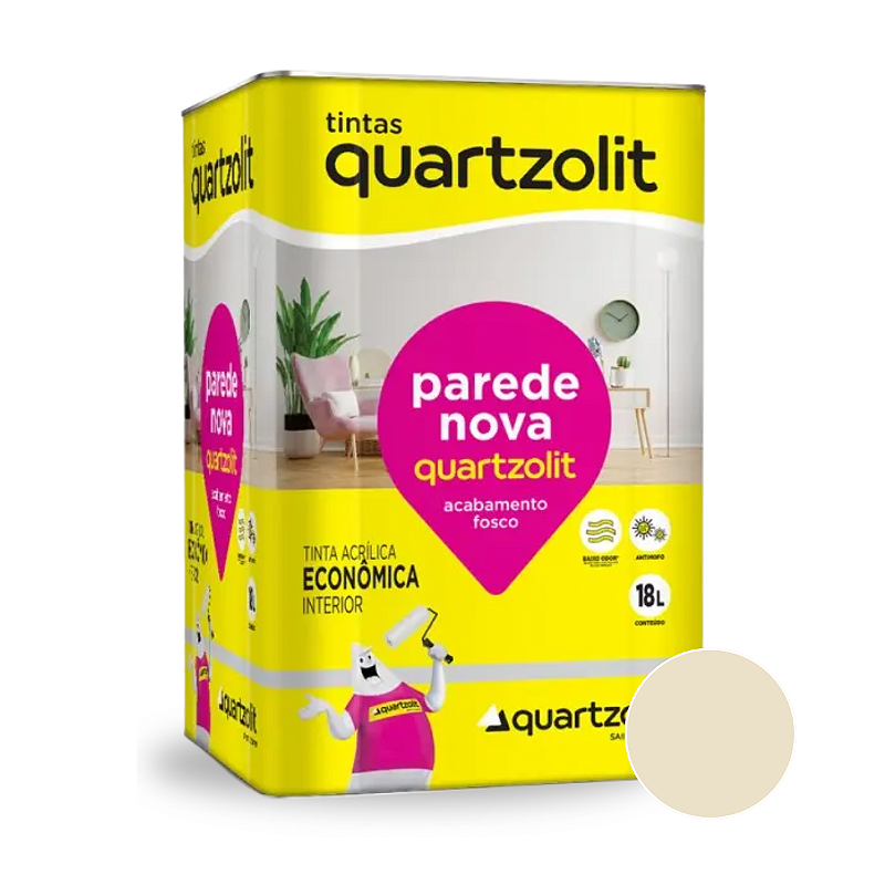 Tinta Acrílica Econômica Parede Pérola (Lata 18L) — WEBER QUARTZOLIT