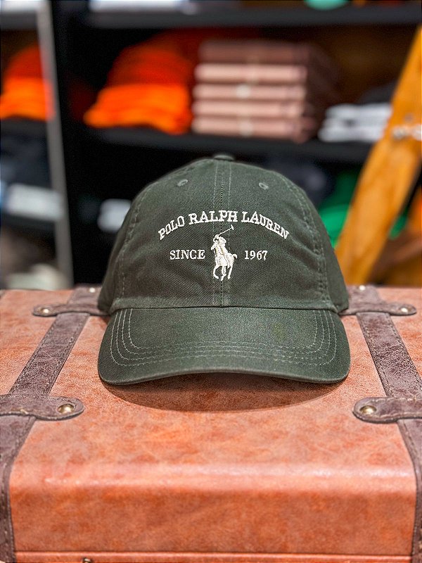 美品　POLO RALPH LAUREN Boné Ralph Lauren Polo R.L Since1967 Verde Musgo - HERRERA BRAND