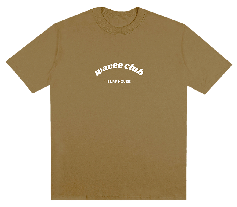 Wavee club T-shirt verde Cáqui