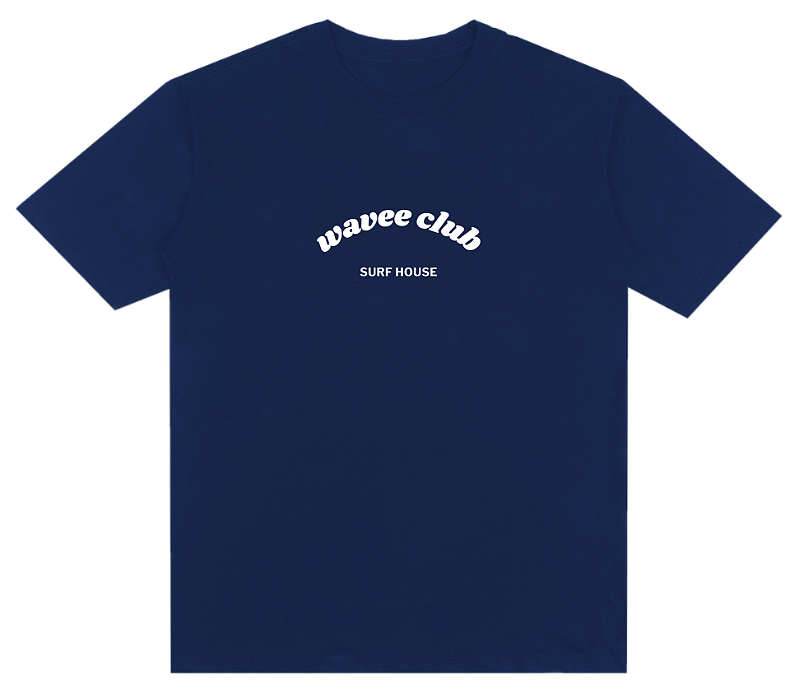 Wavee club T-shirt azul