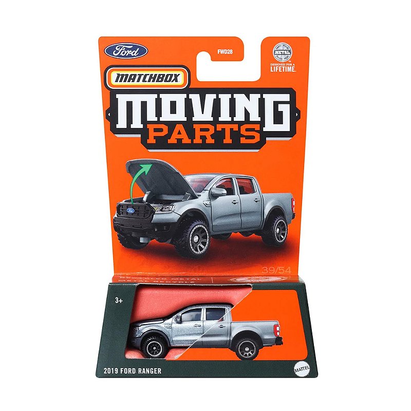 Matchbox 1/64 2019 Mustang Moving Parts Convertible Nuevo