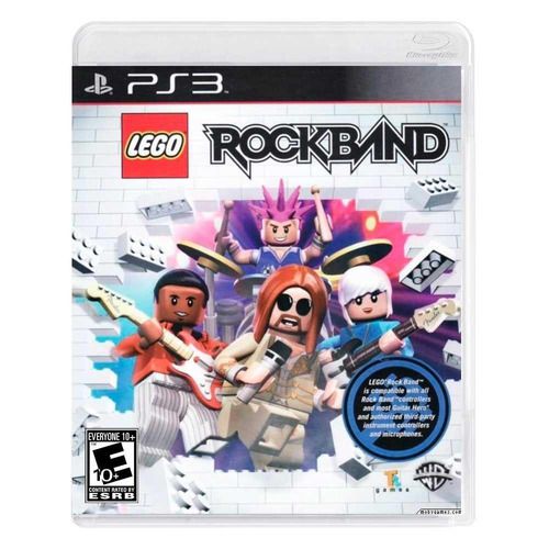 Jogo Lego Rock Band - PS3 - VIDRO GAMES