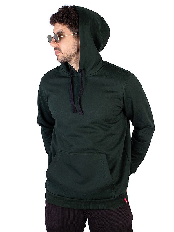 Moletom hotsell verde musgo