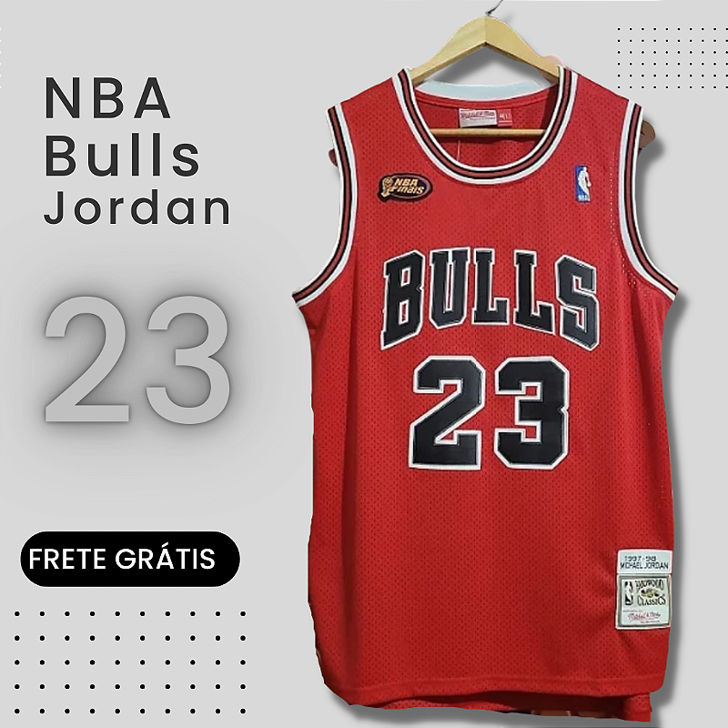 Camisa NBA Chicago Bulls - Michael Jordan Retrô 1997-1998