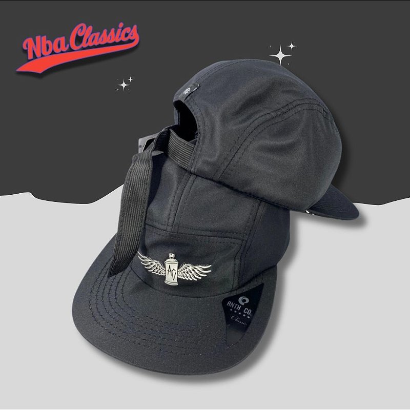 Boné ANTH CO Five Panel Lata Aba Reta