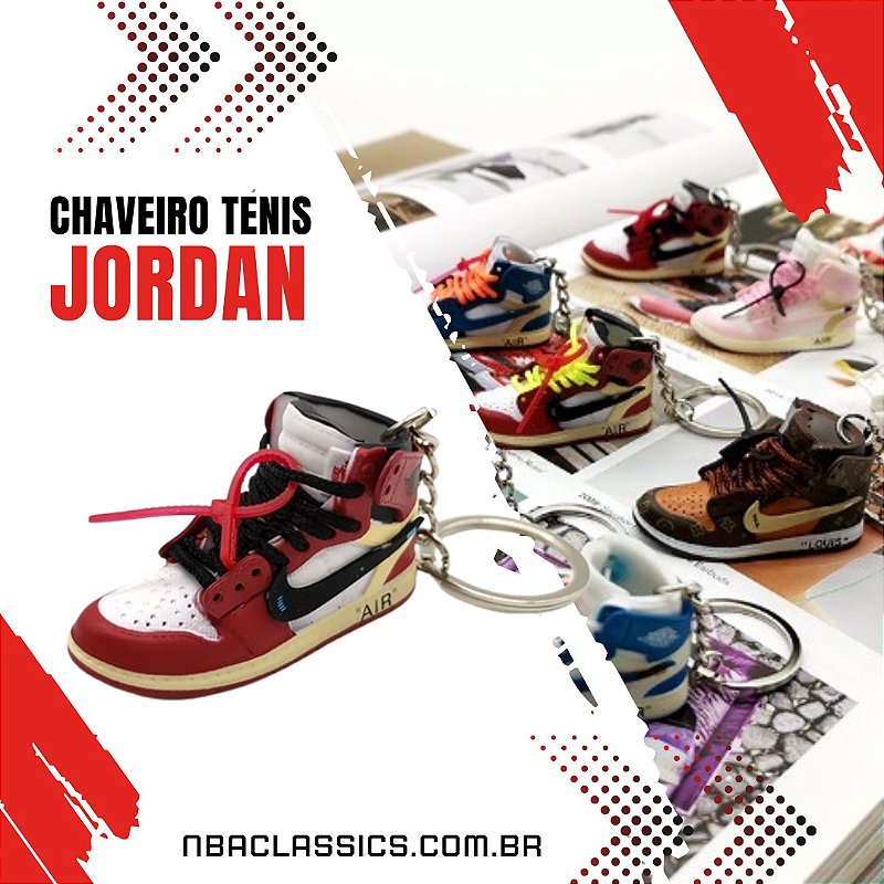Chaveiro Tênis Jordan 1