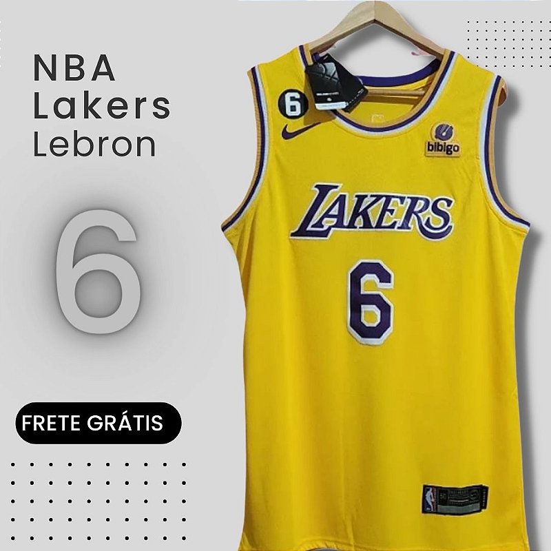Camisa NBA Los Angeles Lakers Lebron James 2023