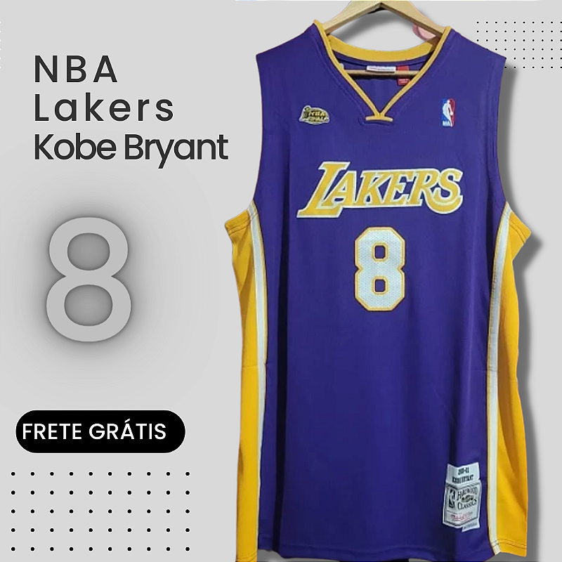 Camisa NBA Los Angeles Lakers Kobe Bryant Finals 2000-2001