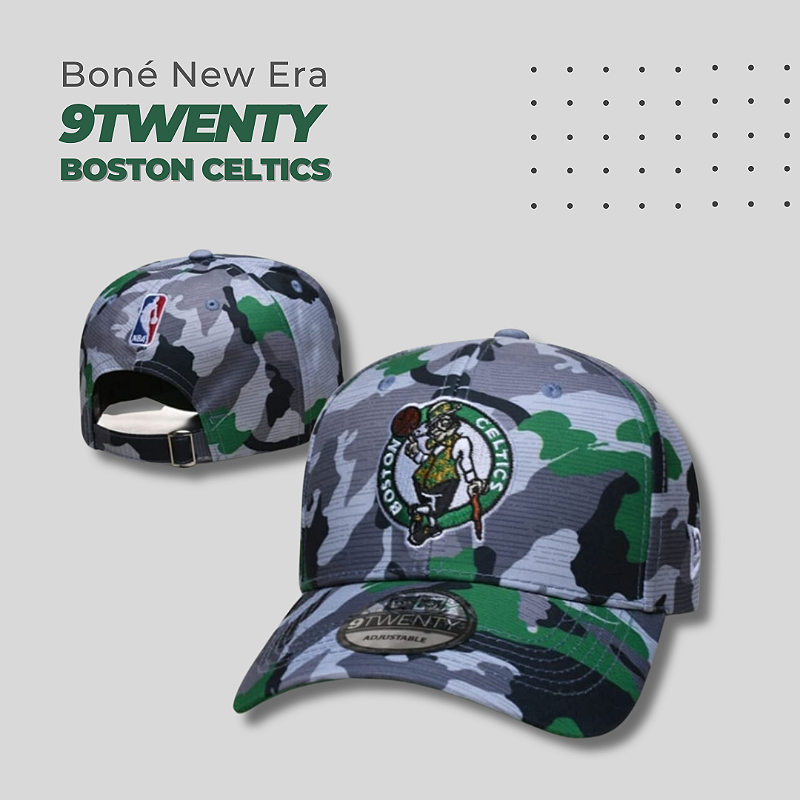 Boné NBA Boston Celtics Aba Curva