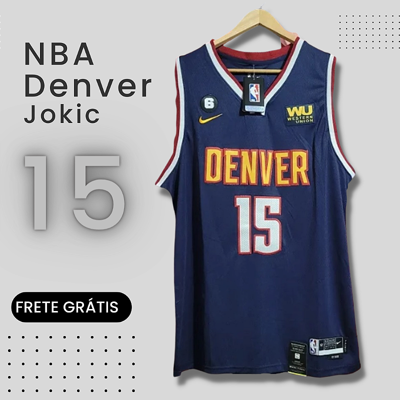 Camisa NBA Denver Nuggets Nicola Jokic NBA Finals