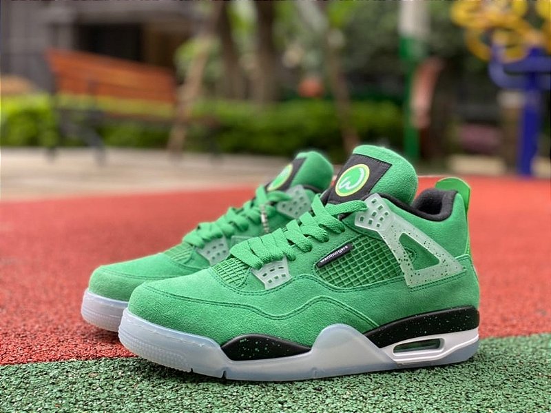 Nike Air Jordan IV Wahlburger Green