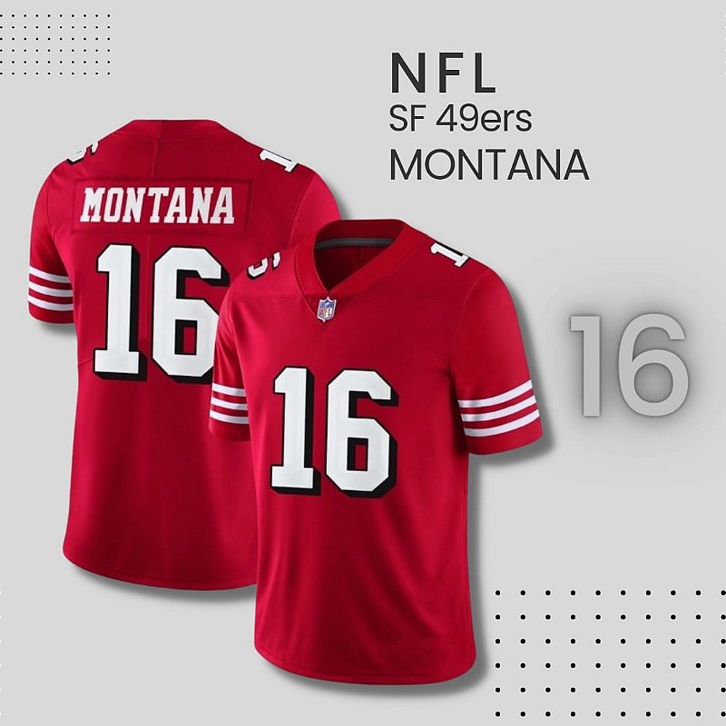 Camisa NFL San Francisco 49ers Joe Montana