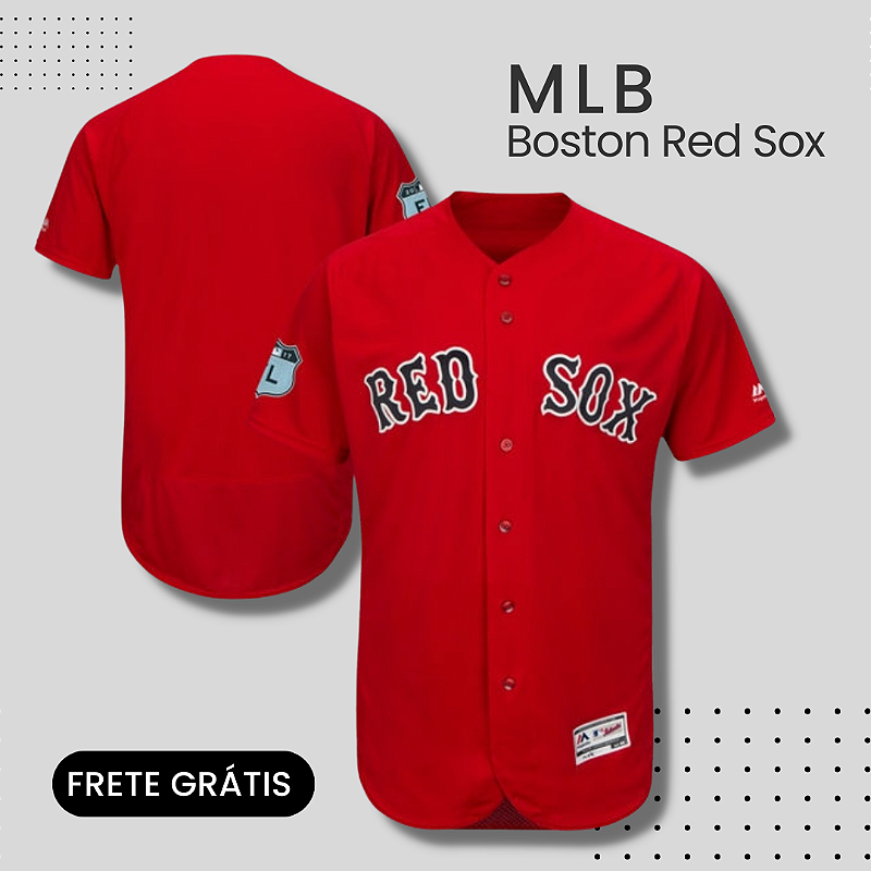 Camisa MLB Boston Red Sox Vermelha