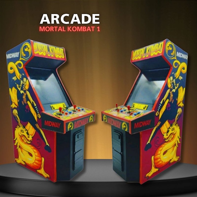 Miniatura Arcade Mortal Kombat 1