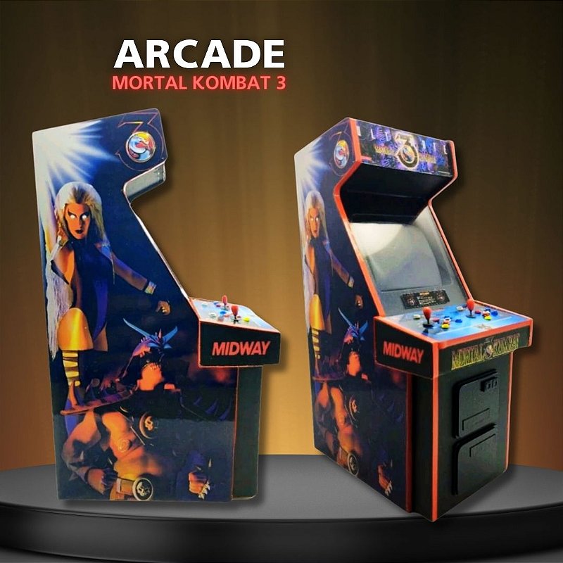 Miniatura Arcade Mortal Kombat 3