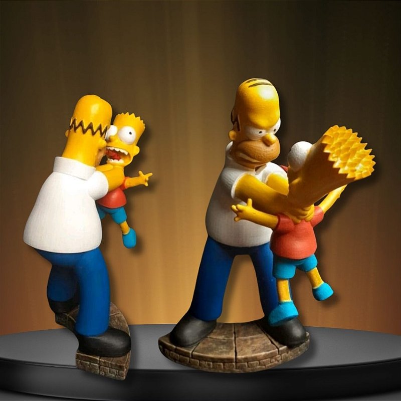 Miniatura Boneco Simpsons