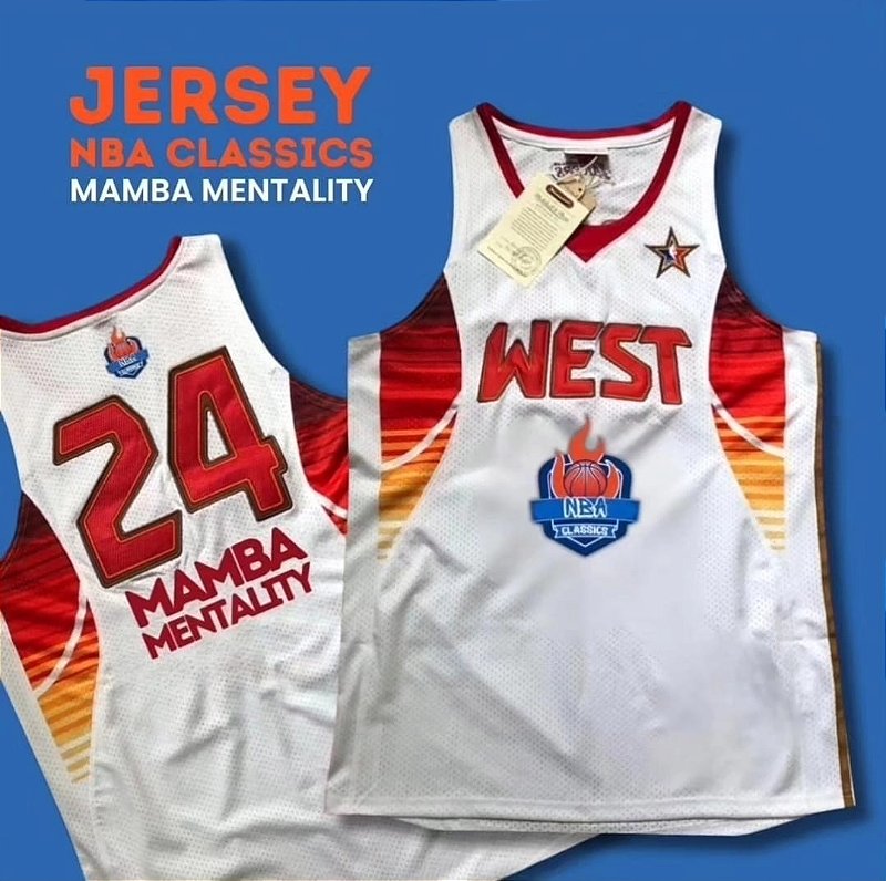 Camisa USA Classics Mamba Mentality West