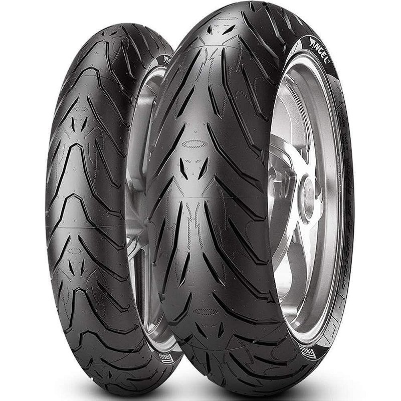 Par Pneus Pirelli Angel ST 120/70-17+190/50-17 - Fisch Moto Center