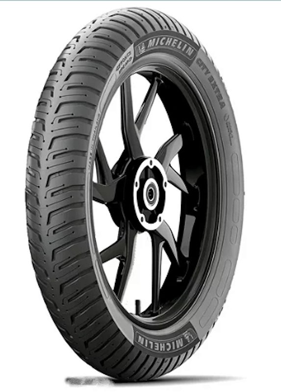Pneu Michelin City Extra 80/100-18 47S Dianteiro TL - Fisch Moto