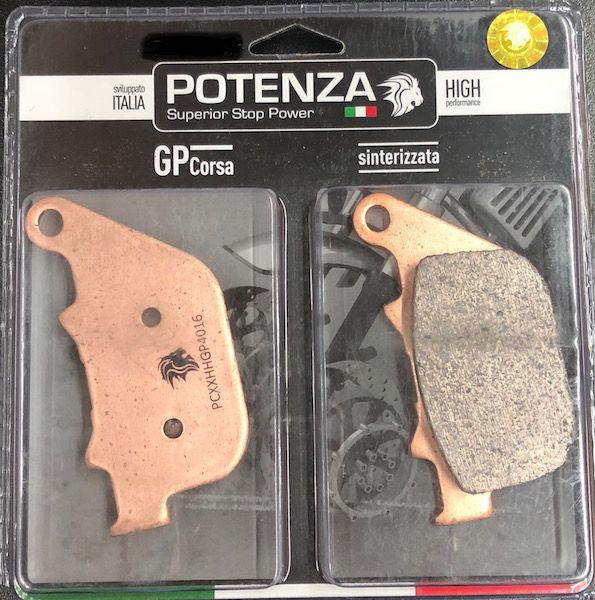 Pastilha de Freio Potenza PTZ511 GP Sinterizada HH - Fisch Moto Center