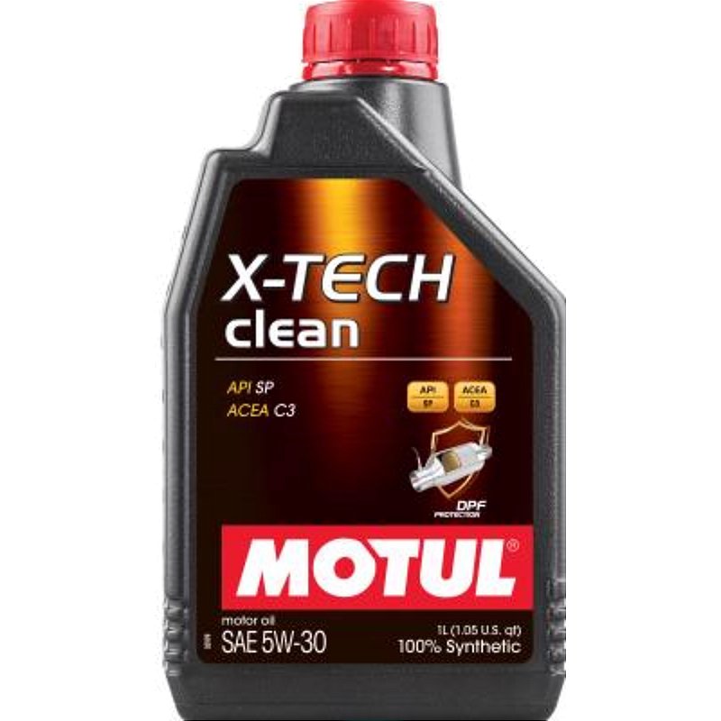 Óleo Motor de Carro Motul X-Tech Clean 5W-30 1L - Fisch Moto Center