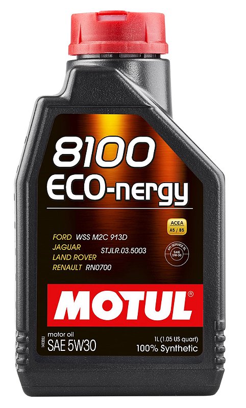 Óleo Motor de Carro Motul 8100 Eco-Nergy 5W-30 1L - Fisch Moto Center