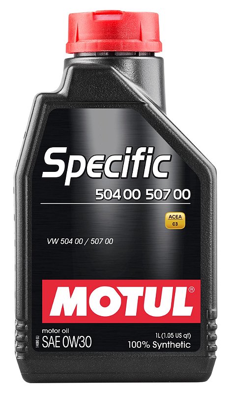 Óleo Motor de Carro Motul Specific 504 00 507 00 0W-30 1L - Fisch