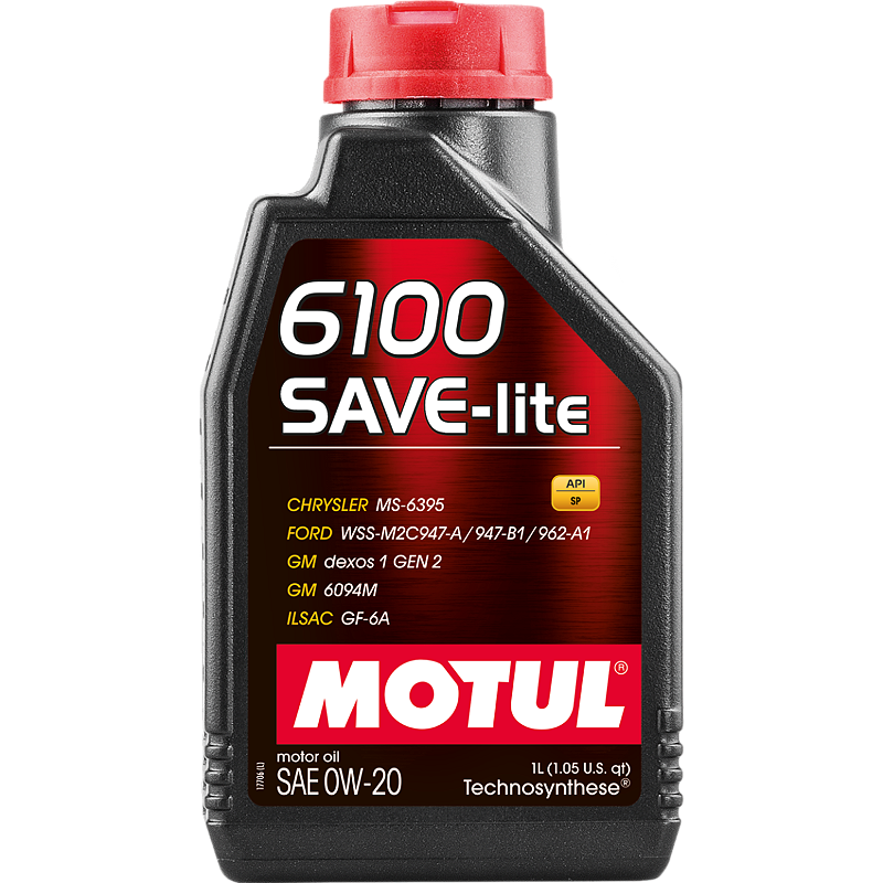 Óleo Motor de Carro Motul 6100 Save-Lite 0W-20 1L - Fisch Moto Center
