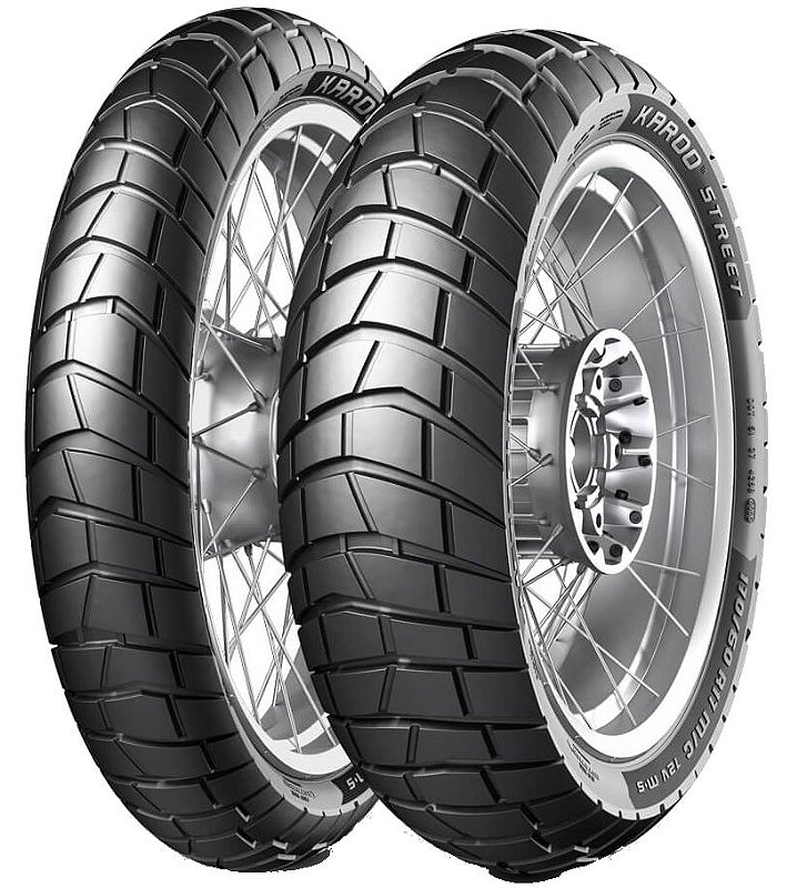 メッツラーKAROO STREET前110/80R19後150/70R17セット Par Pneus Metzeler Karoo Street 110/80-19 + 150/70-17 - Fisch Moto