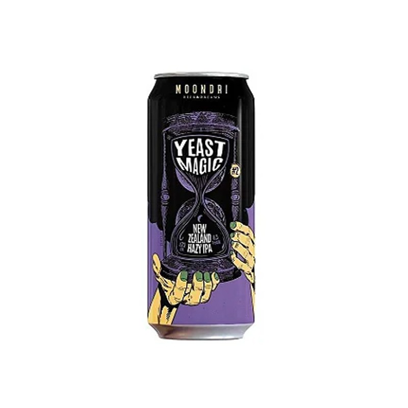 CERVEJA MOONDRI NEW ZEALAND HAZY - LATA 473ml - Bera Brasil - Essa