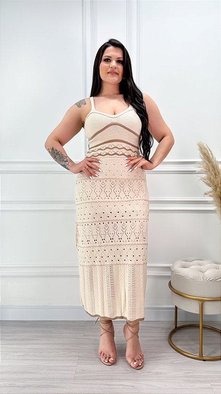 Vestido Tricot Premium Tainá