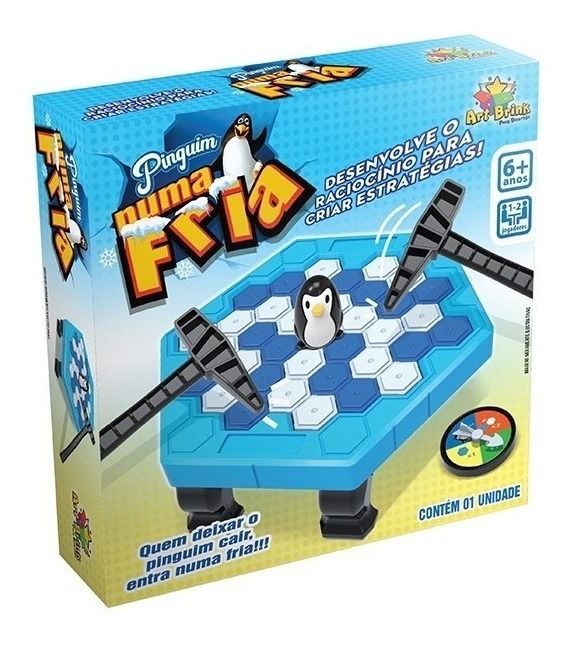 Jogo Infantil Pinguim Game Quebra Gelo