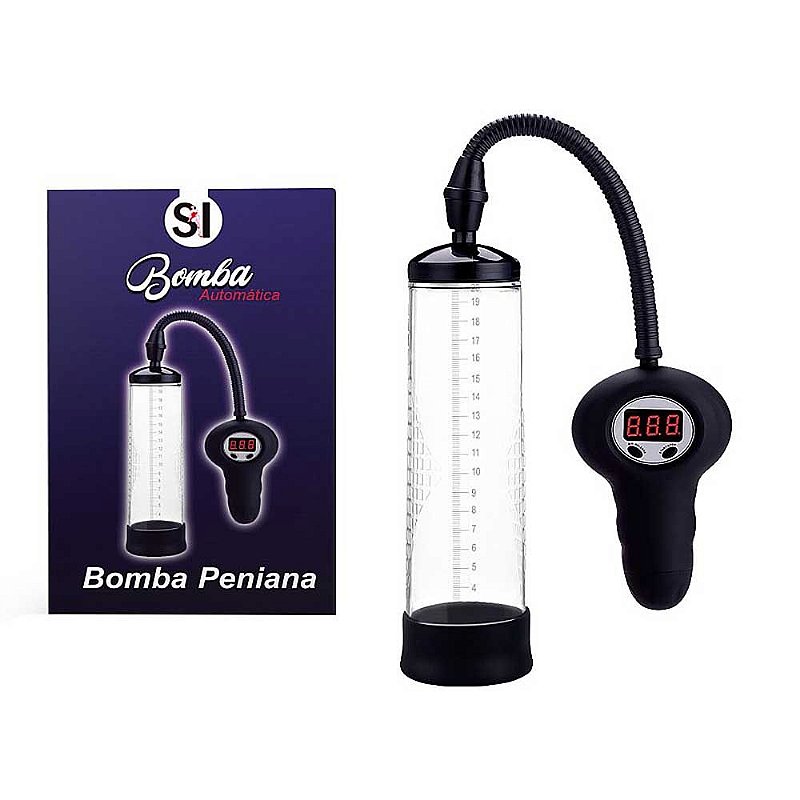 Bomba Peniana Automática Com 3 Intensidades E Anel De Silicone Lust Of Love Sex Shop Online 0265