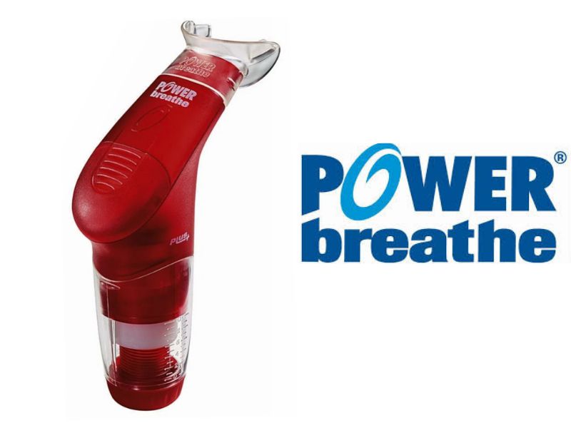 Powerbreathe Plus HR Vermelho - PhisioCor Loja Online - PhisioCor