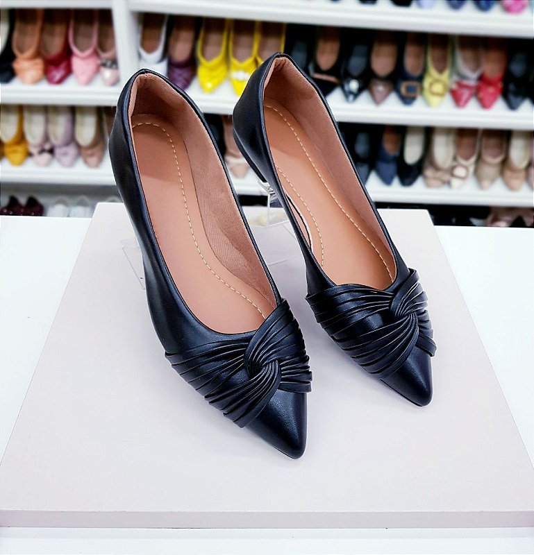 Sapatilha Luxo cruzada Preta - Main Image