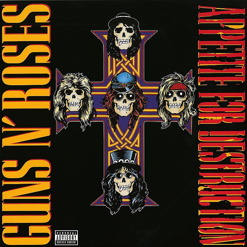 GUNS N' ROSES - APPETITE FOR DESTRUCTION - CD - Baratos Afins