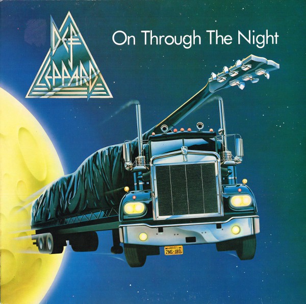 DEF LEPPARD - ON THROUGH THE NIGHT- LP - Baratos Afins
