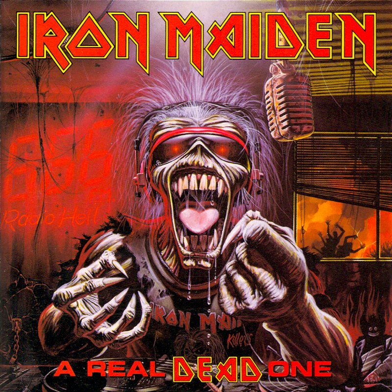 IRON MAIDEN - A REAL DEAD ONE- LP - Baratos Afins