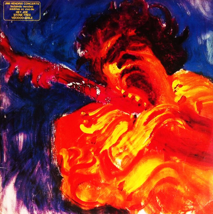 JIMI HENDRIX - THE JIMI HENDRIX CONCERTS- LP - Baratos Afins