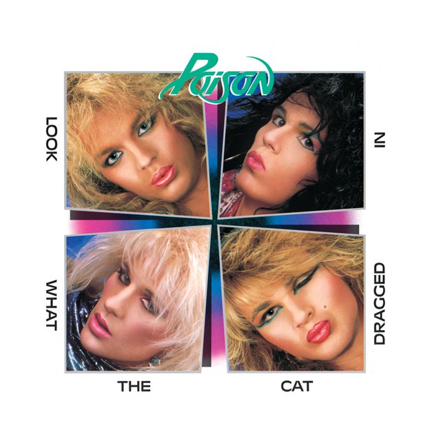 POISON/LookWhatTheCatDraggedIn スコア　ポイズン POISON - LOOK WHAT THE CAT DRAGGED IN- LP - Baratos Afins