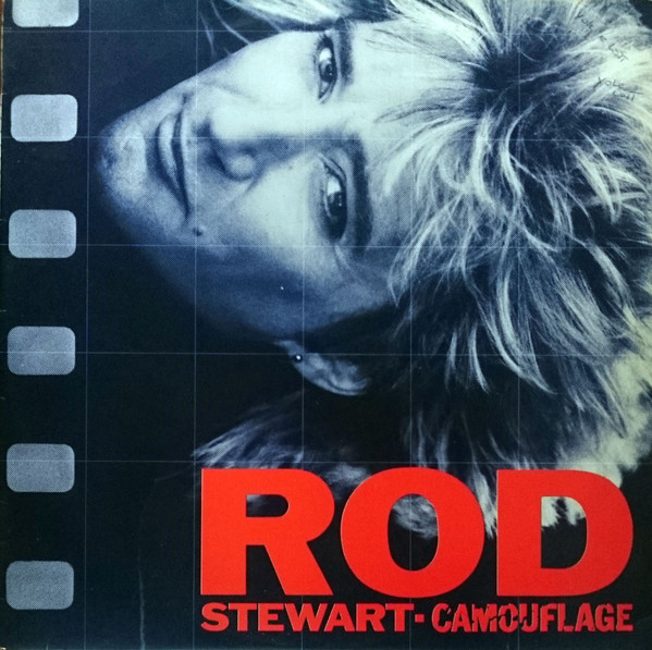 Rod Stewart Camouflage レコード ROD STEWART - CAMOUFLAGE- LP - Baratos Afins
