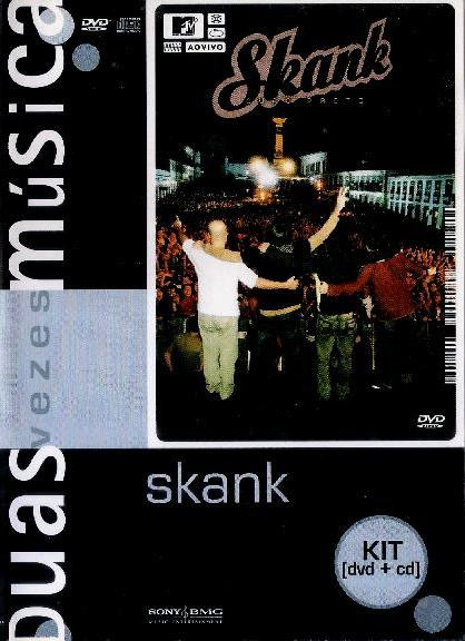 SKANK - OURO PRETO - DVD - Baratos Afins