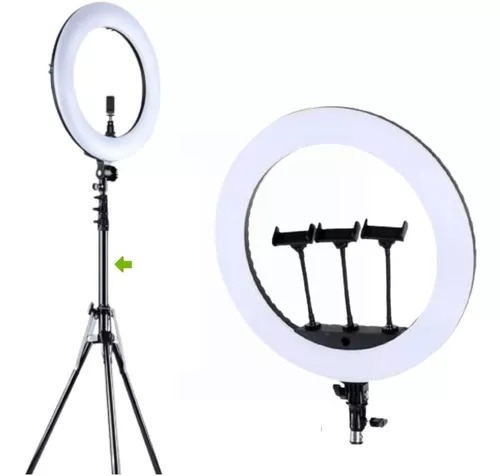 Aro De Luz Para Movil Ring Light 18 Pulgadas Con Soporte Y Mando