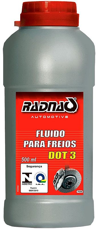 Óleo de Freio Dot 3 Radnaq 500ml - Auto Peças MW