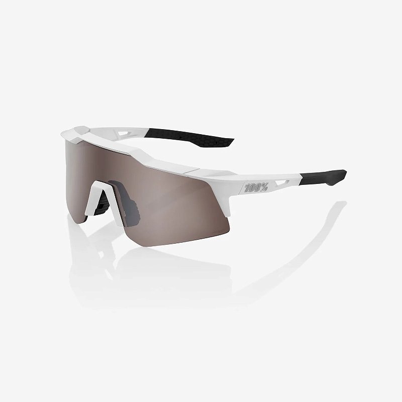 ÓCULOS DE SOL 100% SPEEDCRAFT XS - MATTE WHITE - Squadra Bike Shop