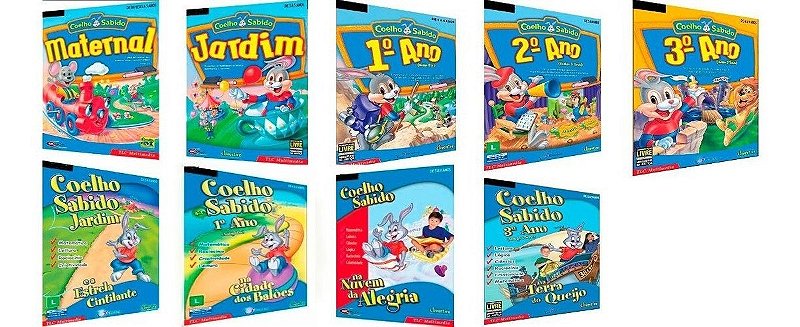 [Digital] Coleção Completa Coelho Sabido - Educativo - 32/64 Bit ...