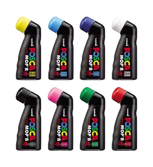 Caneta Marcador Posca Mop'R Uniball - Real Grapixo