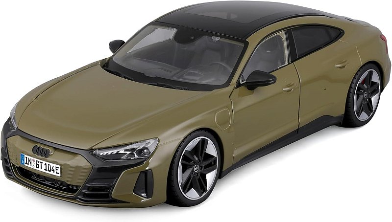 Voiture Miniature Audi RS E-TRON 2022 Argentée - 1/43 Burago, Neuve