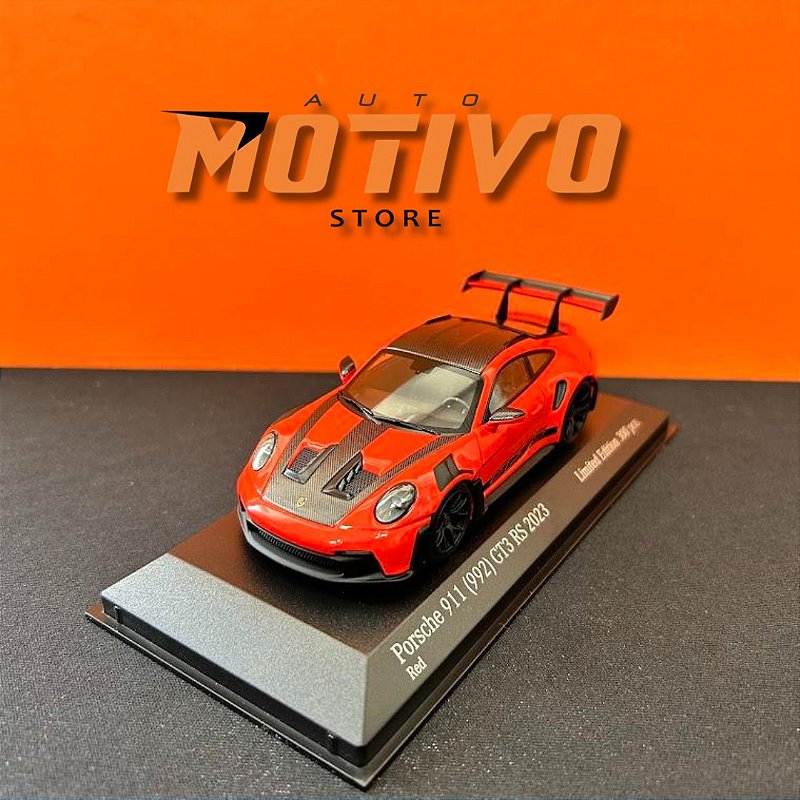 MIniatura carro Porsche 911 GT3 RS 2023 - 1/43 - AutoMOTIVO Store